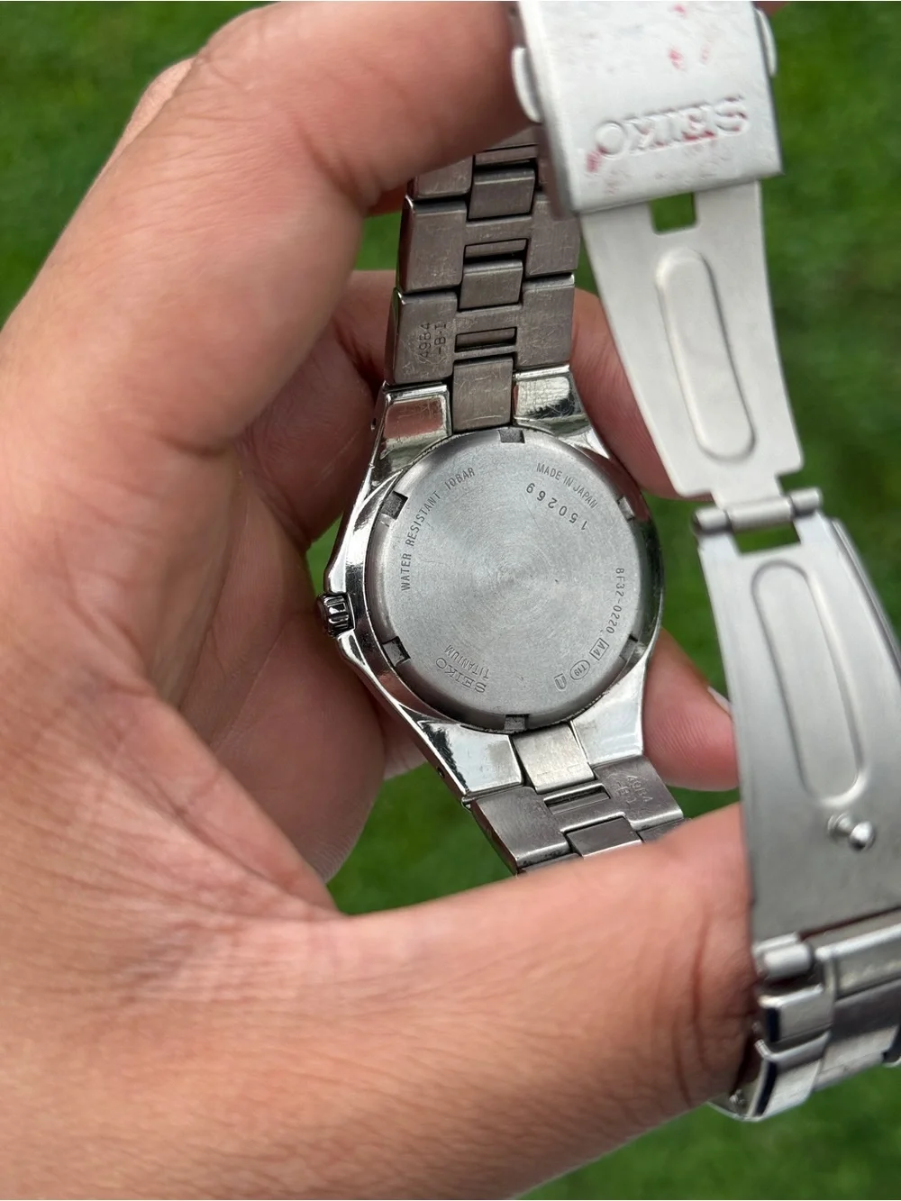 SEIKO Perpetual Calendar Titanium Date Men's 40mm watch